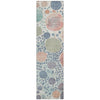 Piper Looms Chantille Geometric ACN1895 Denim Machine Washable Area Rug Runner Main Image