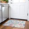 Piper Looms Chantille Geometric ACN1895 Denim Machine Washable Area Rug Scatter Lifestyle Image Feature