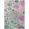 Piper Looms Chantille Geometric ACN1895 Green Machine Washable Area Rug main image