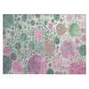 Piper Looms Chantille Geometric ACN1895 Green Machine Washable Area Rug Scatter Main Image