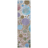 Piper Looms Chantille Geometric ACN1895 Khaki Machine Washable Area Rug Runner Main Image