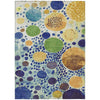 Piper Looms Chantille Geometric ACN1895 Navy Machine Washable Area Rug main image