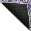 Piper Looms Chantille Geometric ACN1895 Purple Machine Washable Area Rug Backing Image