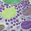 Piper Looms Chantille Geometric ACN1895 Purple Machine Washable Area Rug Swatch Image