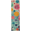 Piper Looms Chantille Geometric ACN1895 Teal Machine Washable Area Rug Runner Main Image