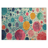 Piper Looms Chantille Geometric ACN1895 Teal Machine Washable Area Rug Scatter Main Image
