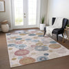 Piper Looms Chantille Geometric ACN1896 Blush Machine Washable Area Rug Lifestyle Image Feature