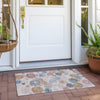 Piper Looms Chantille Geometric ACN1896 Blush Machine Washable Area Rug Scatter Outdoor Lifestyle Image Feature