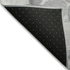 Piper Looms Chantille Geometric ACN1896 Ivory Machine Washable Area Rug Backing Image