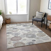 Piper Looms Chantille Geometric ACN1896 Ivory Machine Washable Area Rug Lifestyle Image Feature