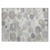 Piper Looms Chantille Geometric ACN1896 Ivory Machine Washable Area Rug Scatter Main Image