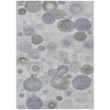 Piper Looms Chantille Geometric ACN1896 Lavender Machine Washable Area Rug main image