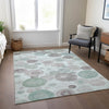 Piper Looms Chantille Geometric ACN1896 Mint Machine Washable Area Rug Lifestyle Image Feature