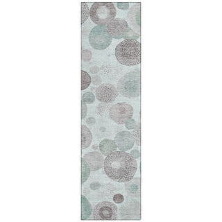 Piper Looms Chantille Geometric ACN1896 Mint Machine Washable Area Rug Runner Main Image