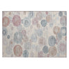 Piper Looms Chantille Geometric ACN1896 Peach Machine Washable Area Rug Scatter Main Image