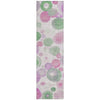 Piper Looms Chantille Geometric ACN1896 Pink Machine Washable Area Rug Runner Main Image