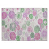 Piper Looms Chantille Geometric ACN1896 Pink Machine Washable Area Rug Scatter Main Image