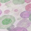 Piper Looms Chantille Geometric ACN1896 Pink Machine Washable Area Rug Swatch Image