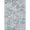 Piper Looms Chantille Geometric ACN1896 Sky Machine Washable Area Rug main image