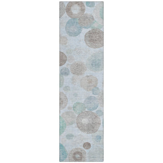 Piper Looms Chantille Geometric ACN1896 Sky Machine Washable Area Rug Runner Main Image