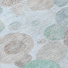 Piper Looms Chantille Geometric ACN1896 Sky Machine Washable Area Rug Swatch Image