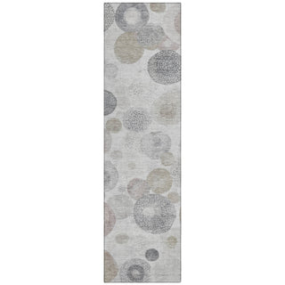 Piper Looms Chantille Geometric ACN1896 Taupe Machine Washable Area Rug Runner Main Image