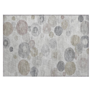 Piper Looms Chantille Geometric ACN1896 Taupe Machine Washable Area Rug Scatter Main Image