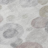 Piper Looms Chantille Geometric ACN1896 Taupe Machine Washable Area Rug Swatch Image