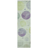 Piper Looms Chantille Geometric ACN1897 Aloe Machine Washable Area Rug Runner Main Image