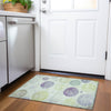 Piper Looms Chantille Geometric ACN1897 Aloe Machine Washable Area Rug Scatter Lifestyle Image Feature