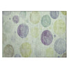 Piper Looms Chantille Geometric ACN1897 Aloe Machine Washable Area Rug Scatter Main Image