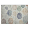 Piper Looms Chantille Geometric ACN1897 Beige Machine Washable Area Rug Scatter Main Image