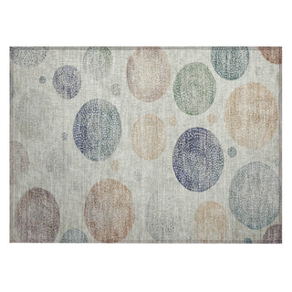 Piper Looms Chantille Geometric ACN1897 Beige Machine Washable Area Rug Scatter Main Image