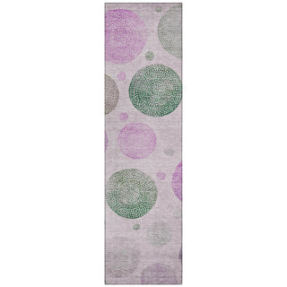 Piper Looms Chantille Geometric ACN1897 Blush Machine Washable Area Rug Runner Main Image