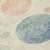 Piper Looms Chantille Geometric ACN1897 Ivory Machine Washable Area Rug Swatch Image