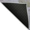 Piper Looms Chantille Geometric ACN1897 Lavender Machine Washable Area Rug Backing Image