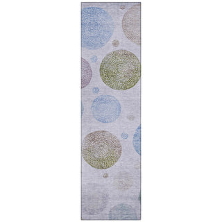 Piper Looms Chantille Geometric ACN1897 Lavender Machine Washable Area Rug Runner Main Image