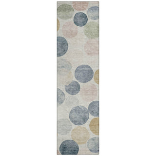 Piper Looms Chantille Geometric ACN1898 Beige Machine Washable Area Rug Runner Main Image