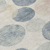 Piper Looms Chantille Geometric ACN1898 Beige Machine Washable Area Rug Swatch Image