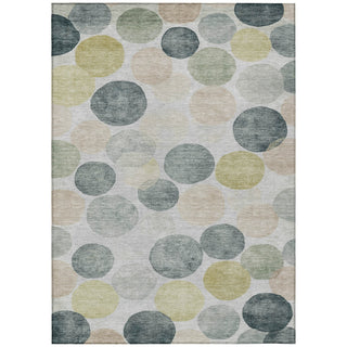 Piper Looms Chantille Geometric ACN1898 Gray Machine Washable Area Rug main image