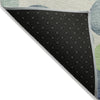 Piper Looms Chantille Geometric ACN1898 Navy Machine Washable Area Rug Backing Image