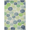 Piper Looms Chantille Geometric ACN1898 Navy Machine Washable Area Rug main image