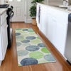 Piper Looms Chantille Geometric ACN1898 Navy Machine Washable Area Rug Runner Lifestyle Image Feature