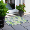 Piper Looms Chantille Geometric ACN1898 Navy Machine Washable Area Rug Scatter Outdoor Lifestyle Image Feature