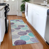 Piper Looms Chantille Geometric ACN1898 Plum Machine Washable Area Rug Runner Lifestyle Image Feature