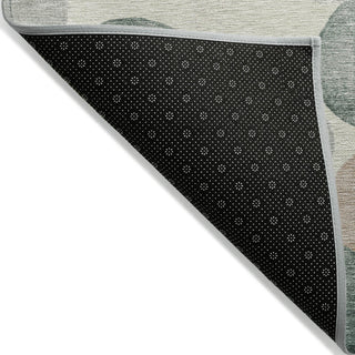 Piper Looms Chantille Geometric ACN1898 Salmon Machine Washable Area Rug Backing Image