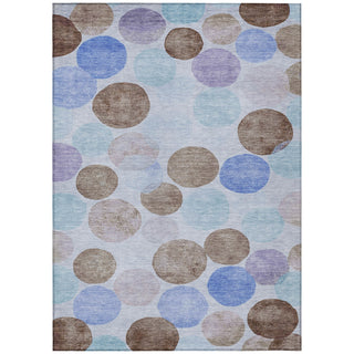 Piper Looms Chantille Geometric ACN1898 Sky Machine Washable Area Rug main image