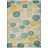Piper Looms Chantille Geometric ACN1898 Teal Machine Washable Area Rug main image