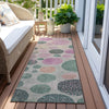 Piper Looms Chantille Geometric ACN1899 Cactus Machine Washable Area Rug Runner Outdoor Lifestyle Image Feature