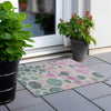 Piper Looms Chantille Geometric ACN1899 Cactus Machine Washable Area Rug Scatter Outdoor Lifestyle Image Feature